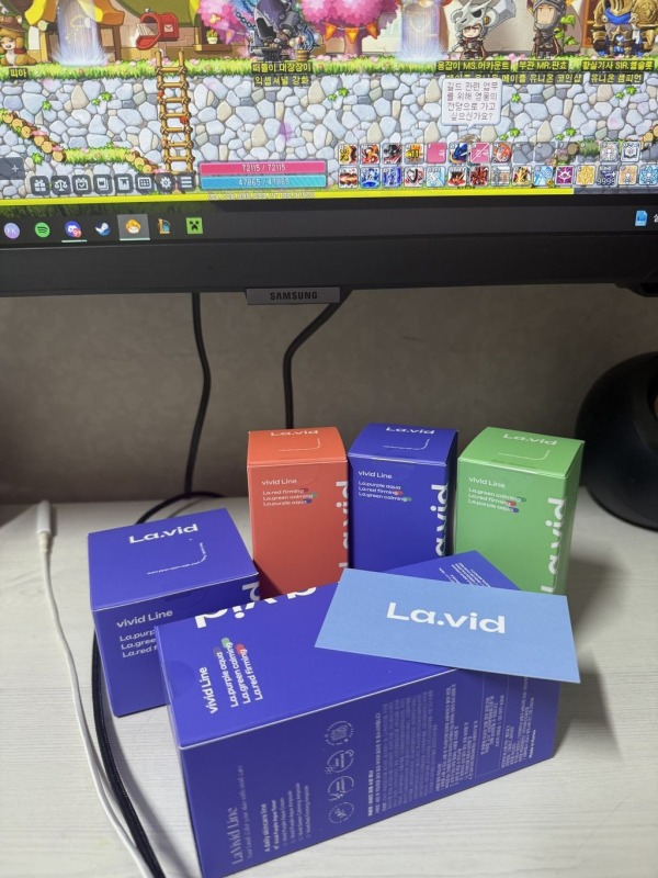 [사전 예약] 비비드 라인 5종 세트] 상품 리뷰