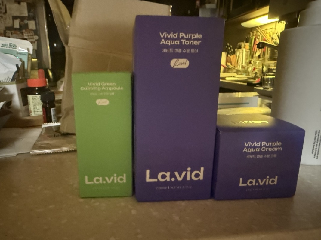 I watched Pangi's broadcast and bought the toner cream ampoule!