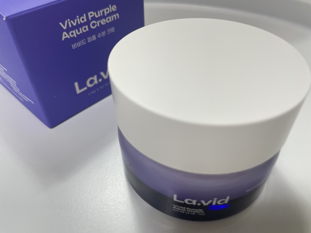 비비드퍼플 수분크림 후기 ♥