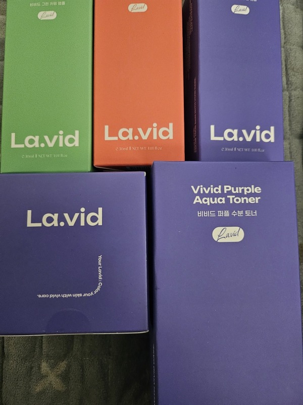 [[사전 예약] 비비드 라인 5종 세트] 상품 리뷰