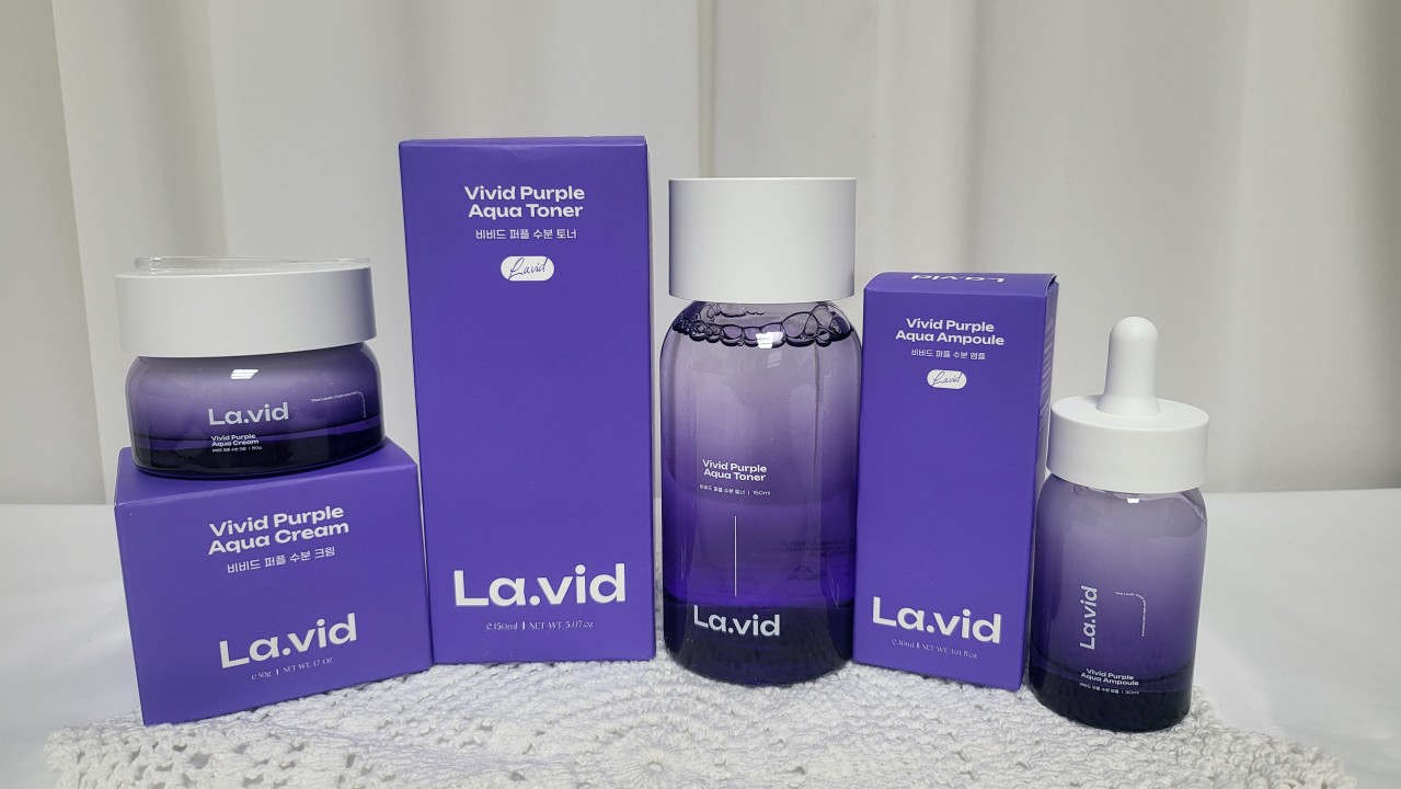 퍼플 수분 라인 정말 좋아요♥︎♥︎